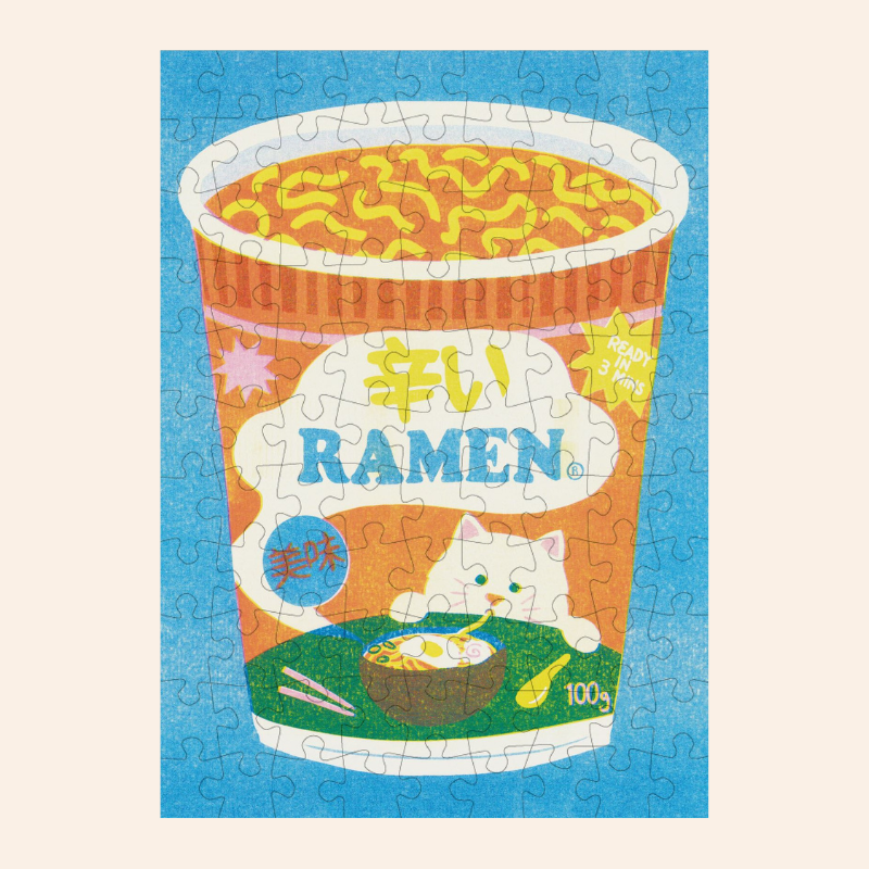 Mini Jigsaw Puzzle - Ramen