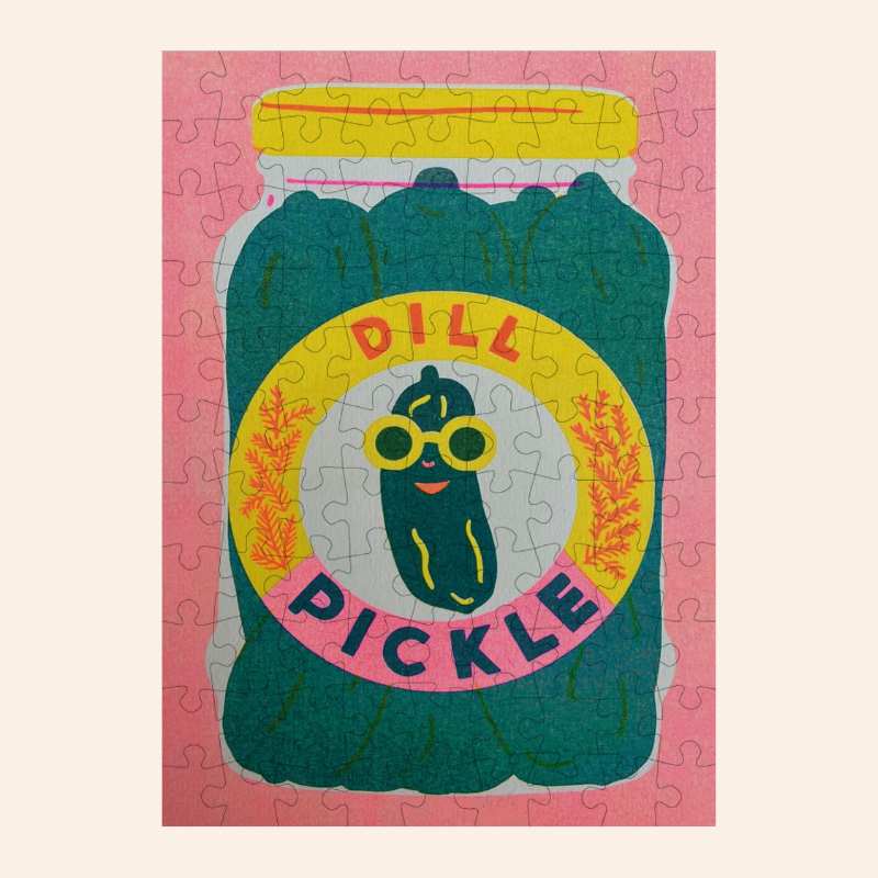Mini Jigsaw Puzzle - Dill Pickle