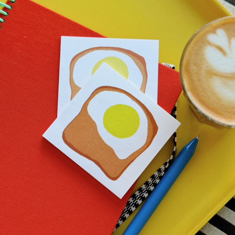 Sticky Notes - Egg & Toast It