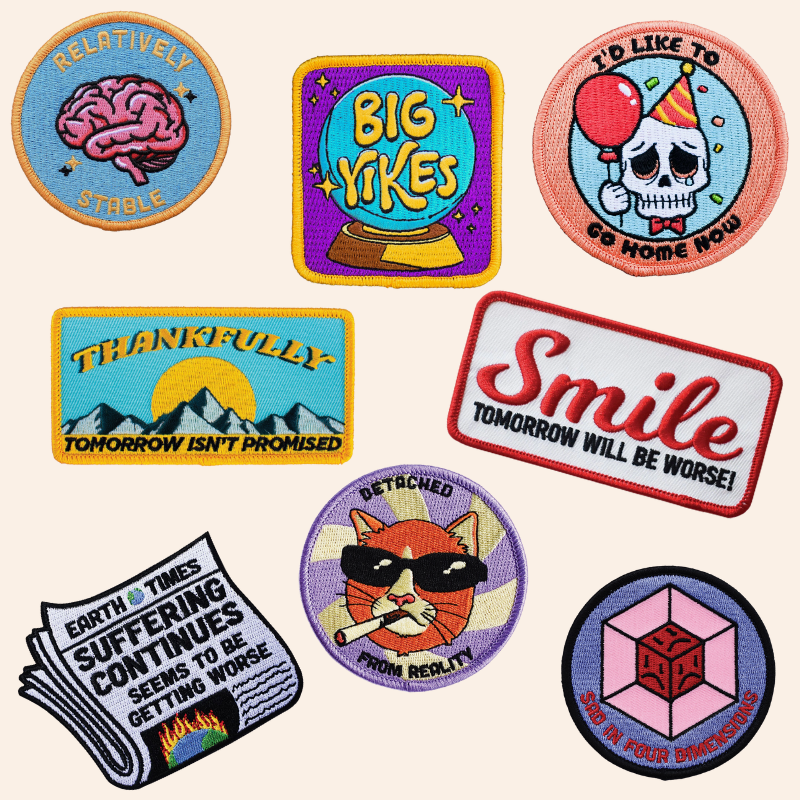 Retrograde Supply Co. Iron-On Patches