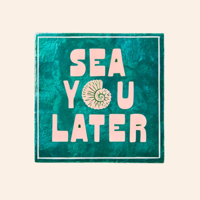 Shell Tile - Sea You Later