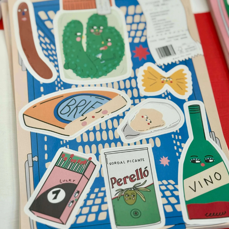 Sticker Sheet - The Deli