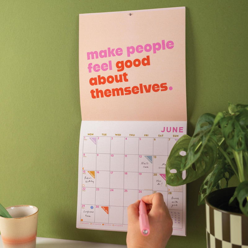 2026 Calendar - Positivity