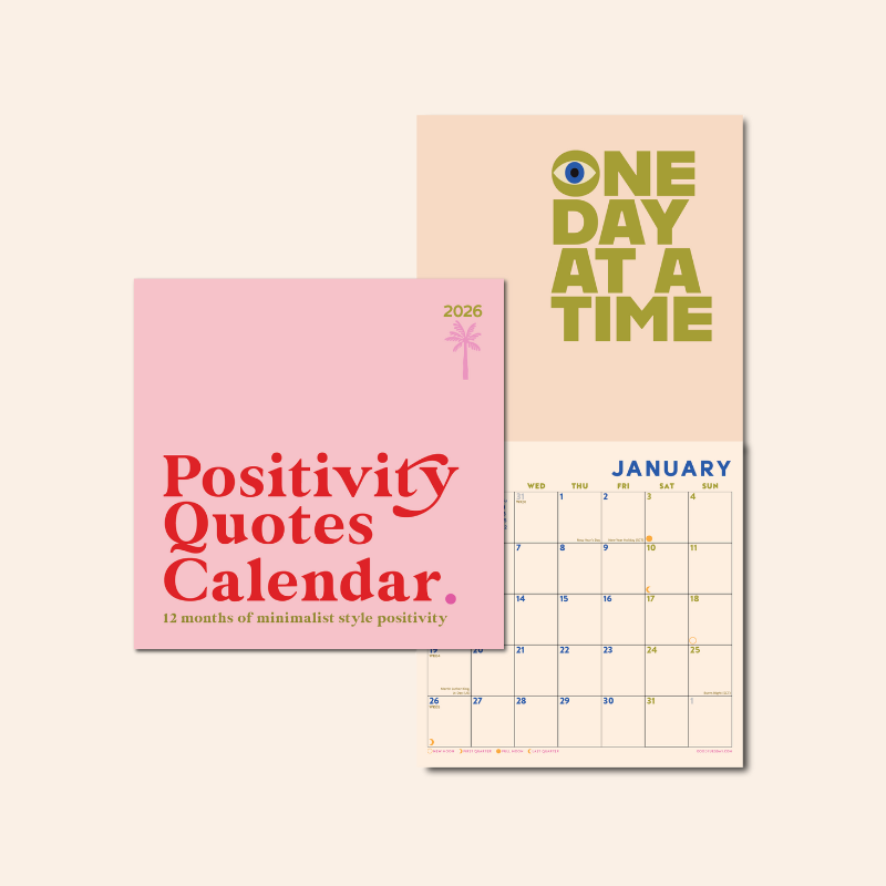 2026 Calendar - Positivity