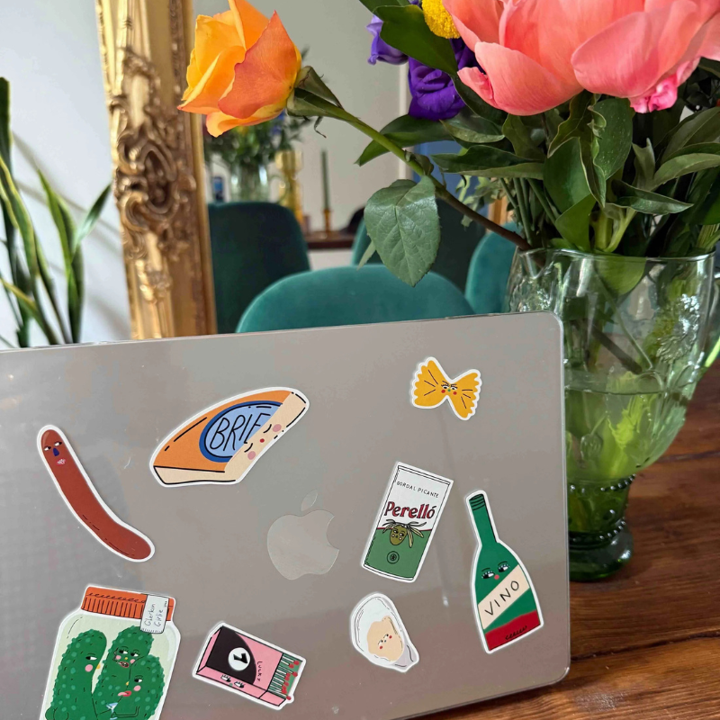 Sticker Sheet - The Deli