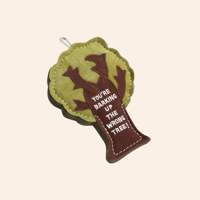Eco Dog Toy - Barking up the Wrong Tree