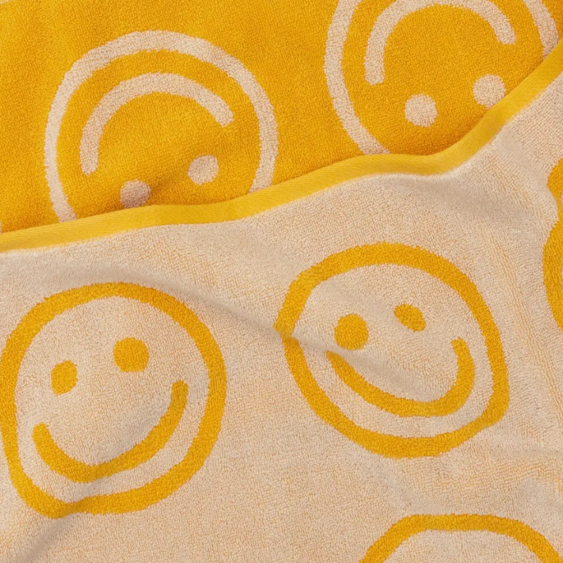 Baggu Bath Towel - Marigold Happy