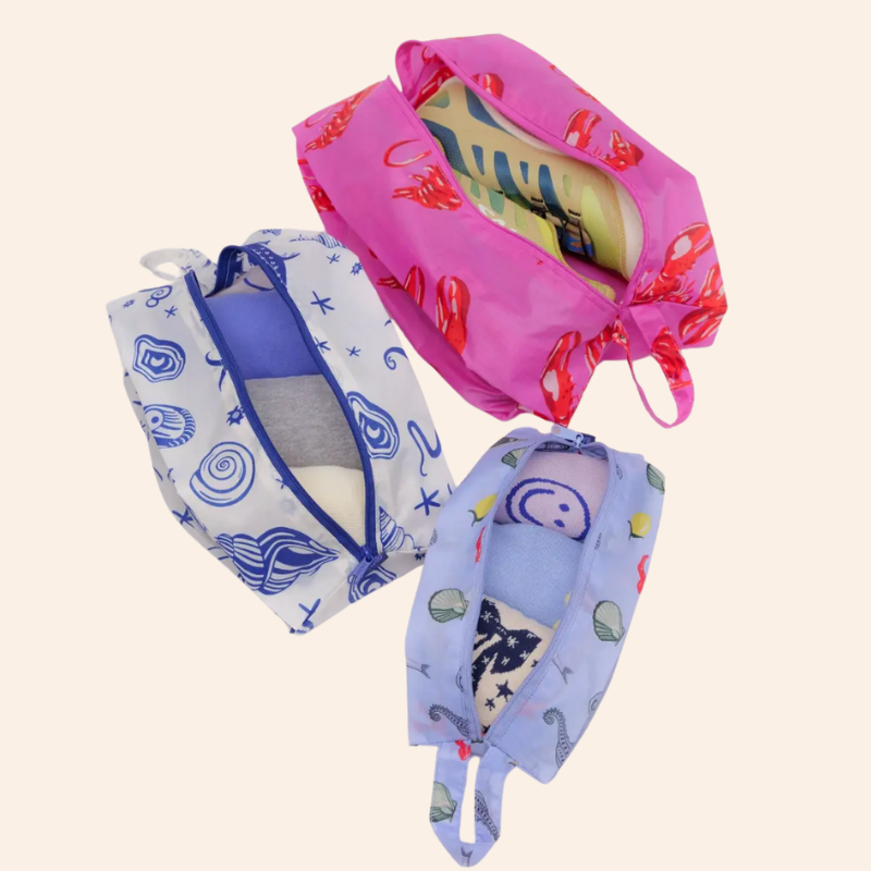 Baggu 3D Zip Set - Sea Creatures