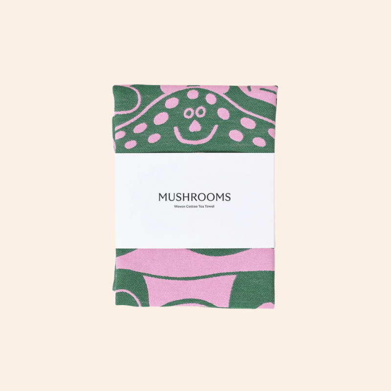 Tea Towel - Mushrooms