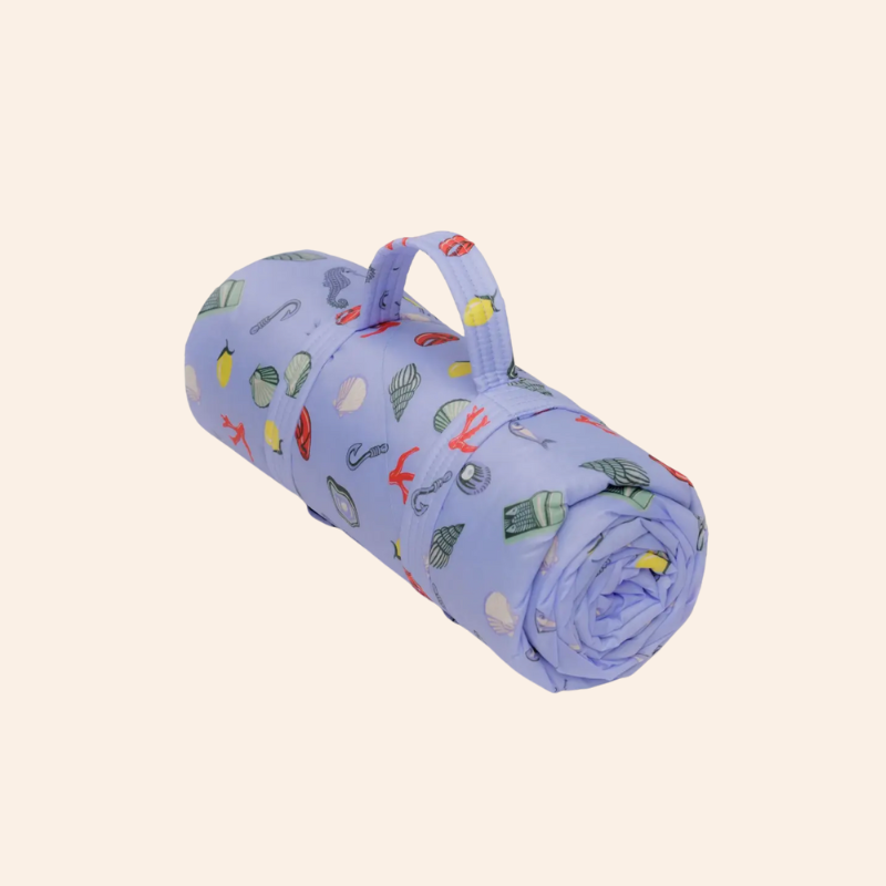 Baggu Puffy Picnic Blanket - Sea Charms