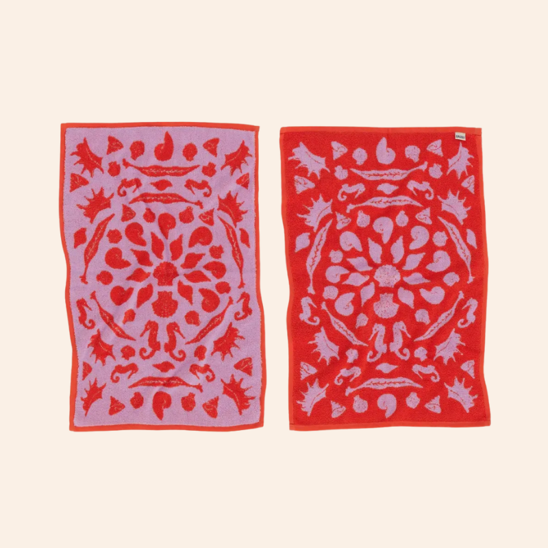 Baggu Hand Towels - Sea Shells
