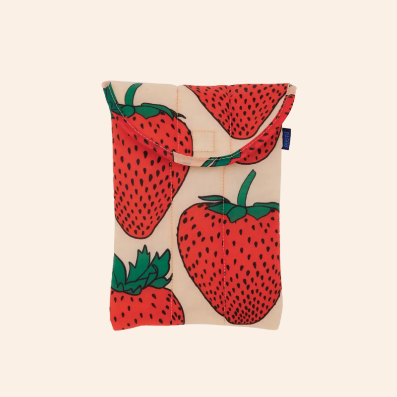Baggu Tablet Sleeve - Strawberry