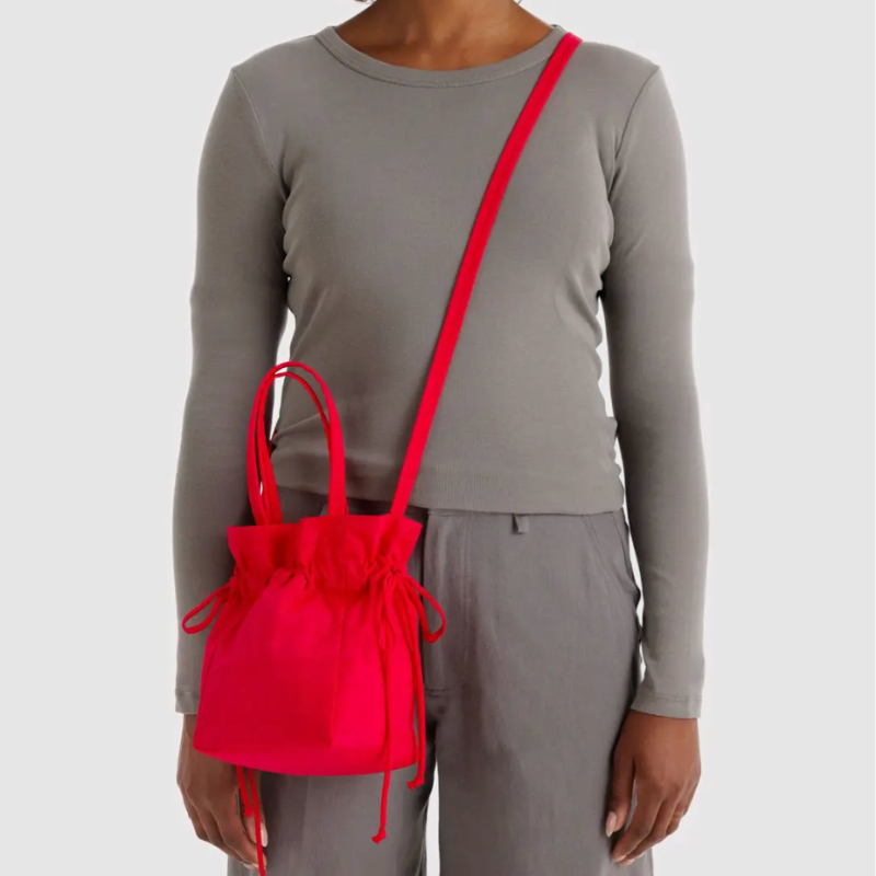 Baggu Drawstring Bag - Candy Apple