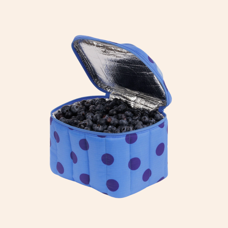 Baggu Lunch Bag - Blue Polka Dot