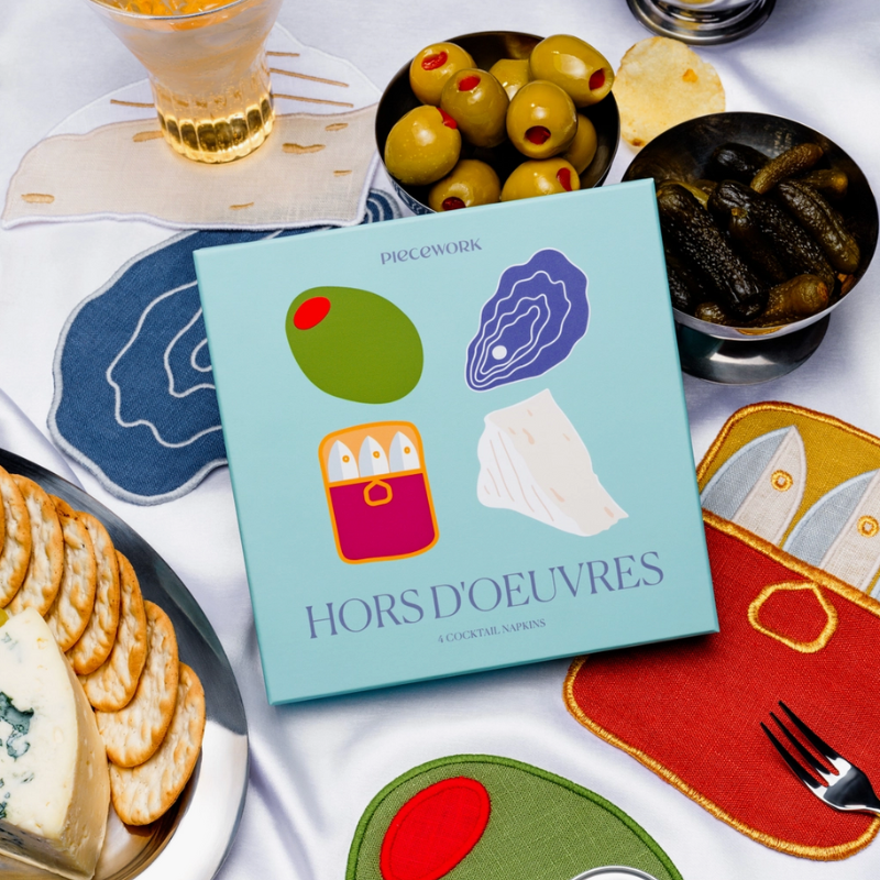 S/4 Cocktail Napkins - Hors D'oeuvres