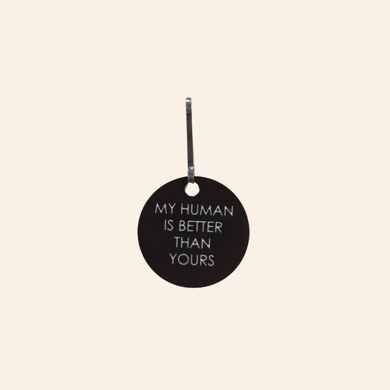 Pet Tag - My Human is Better Than Yours