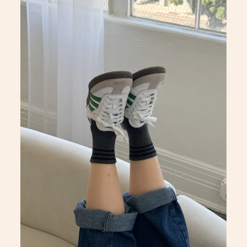 Girlfriend Socks - Soot