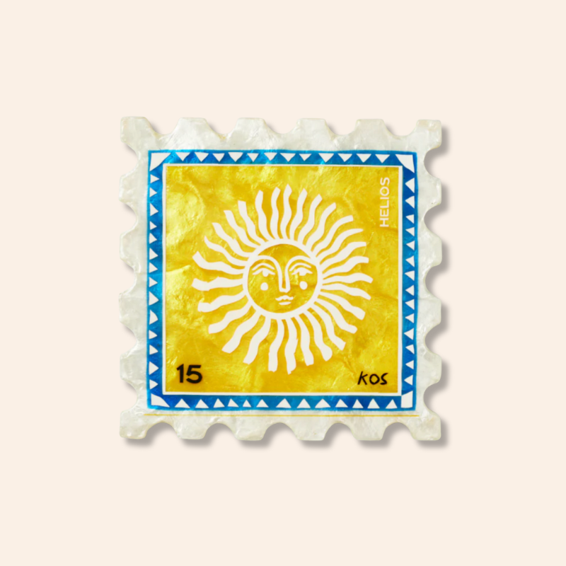 Shell Tile - Sun Stamp