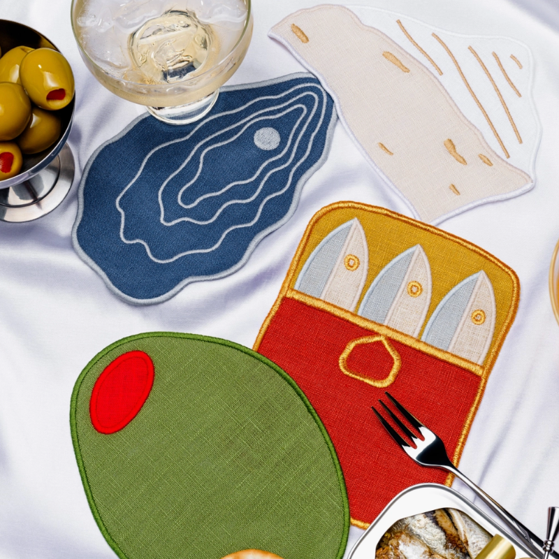 S/4 Cocktail Napkins - Hors D'oeuvres