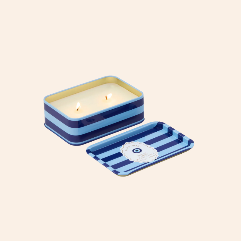 Tin Candle - Incense & Smoke