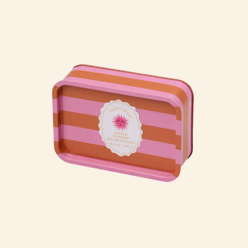 Tin Candle - Orange Blossom Sun