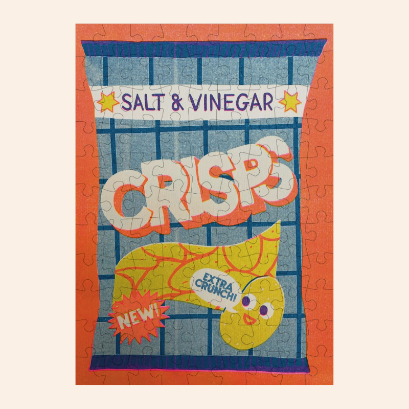 Mini Jigsaw Puzzle - Salt & Vinegar
