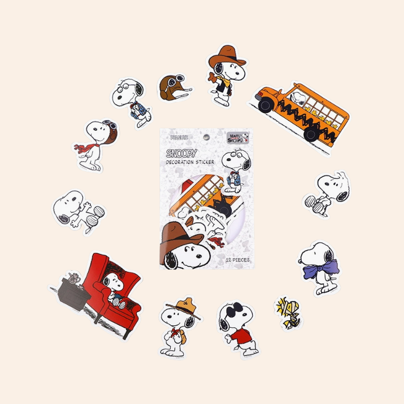 Snoopy Sticker Packs - multiple available