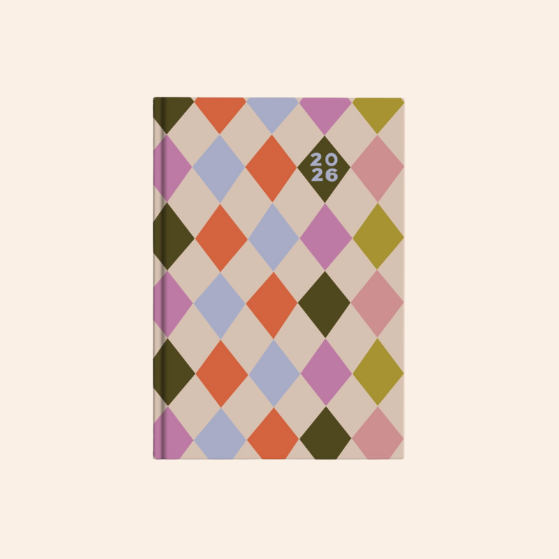 2026 Diary - Harlequin Multi