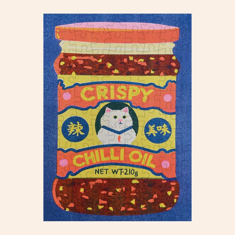 Mini Jigsaw Puzzle - Chilli Oil