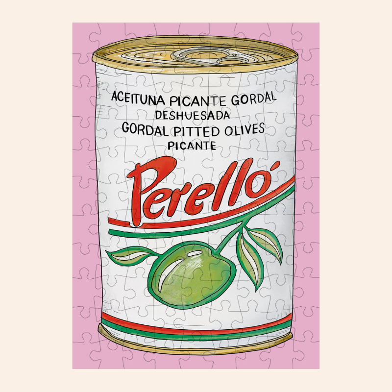 Mini Jigsaw Puzzle - Olives