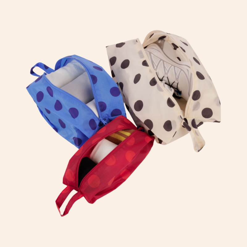 Baggu 3D Zip Set - Polka Dot Mix