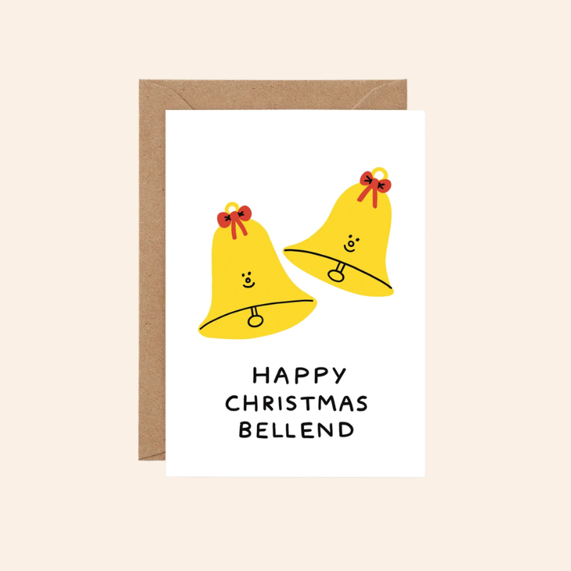 Happy Christmas Bellend Card