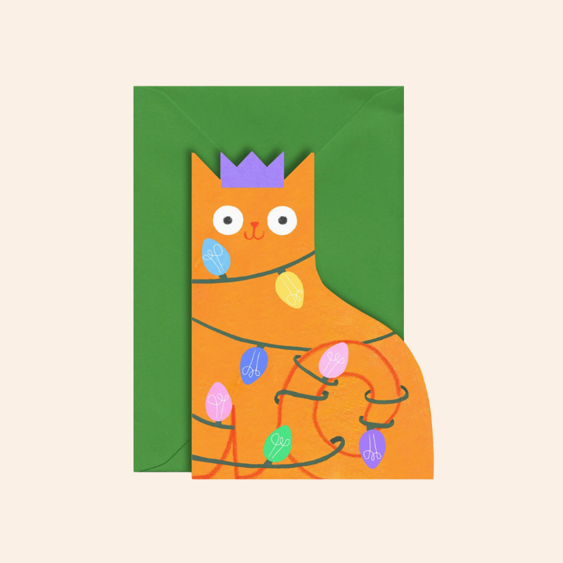Christmas Cat Card