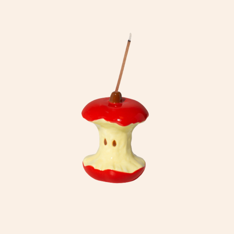 Apple Incense Holder