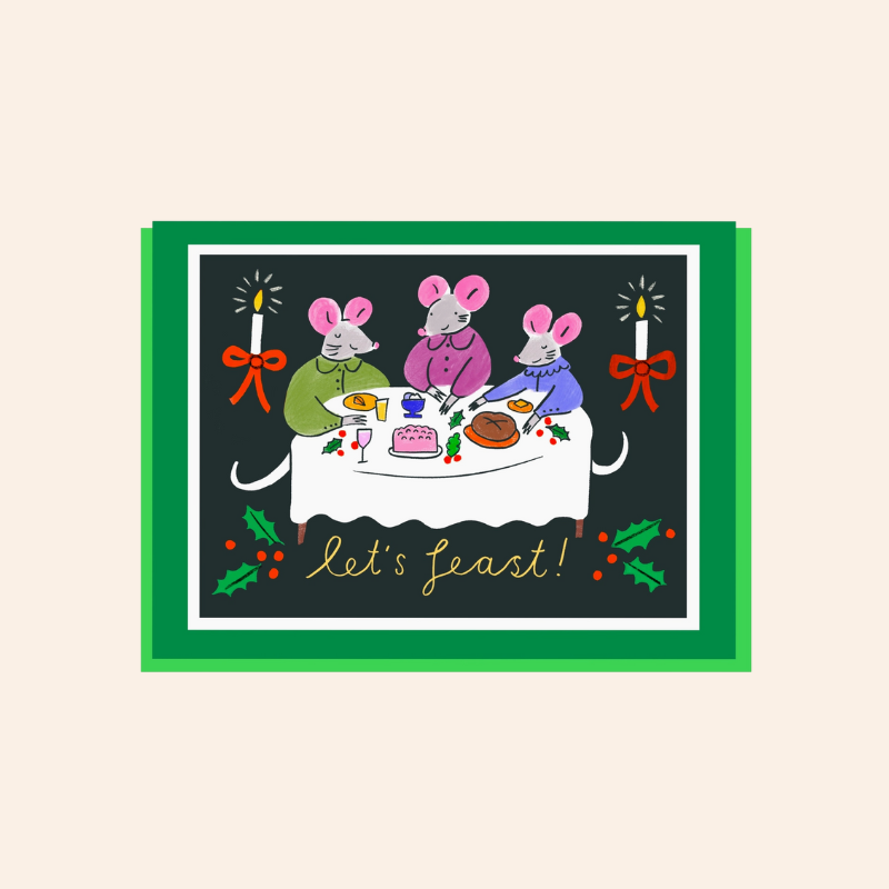 Let's Feast Card