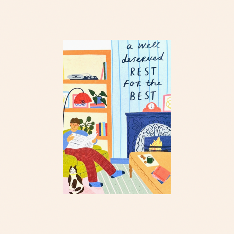 Well Deserved Rest Card