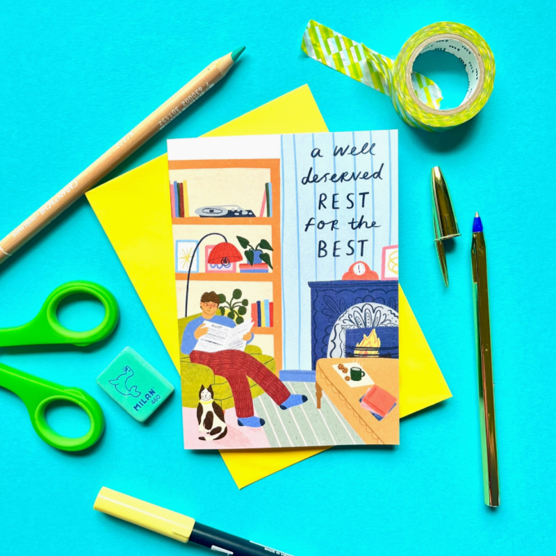 Well Deserved Rest Card
