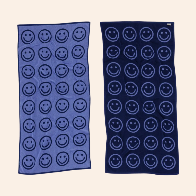 Baggu Bath Towel - Happy Blue