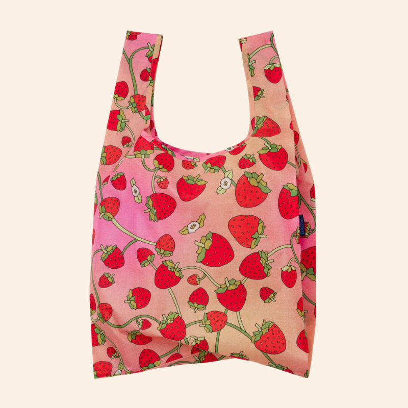 Baggu Reusable Bag - Strawberry Blossom