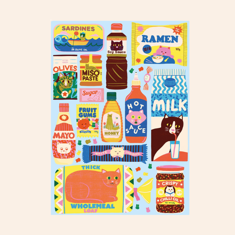 1000 Piece Jigsaw Puzzle - Cat Food