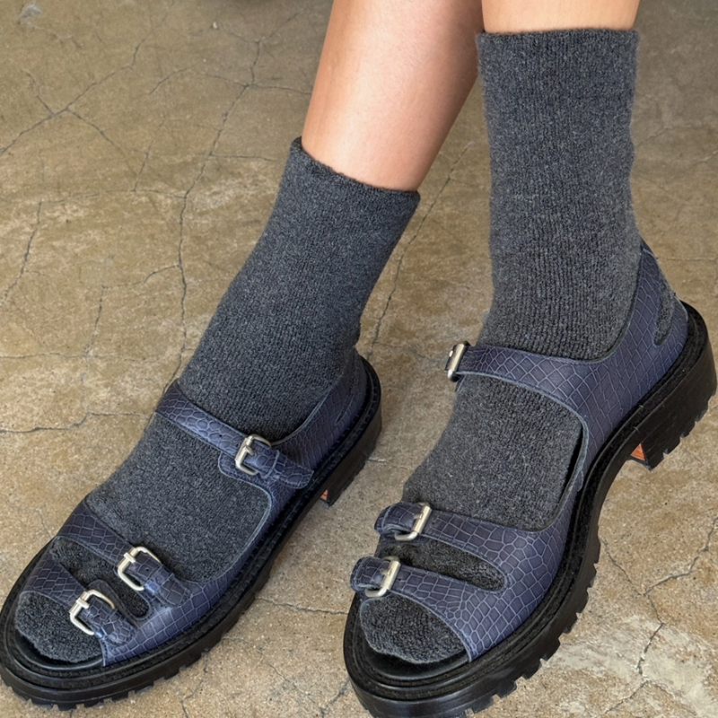Cloud Socks - Charcoal