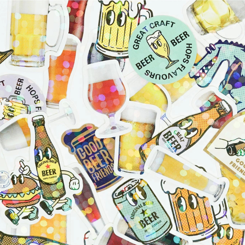 Hako Stickers - Beer