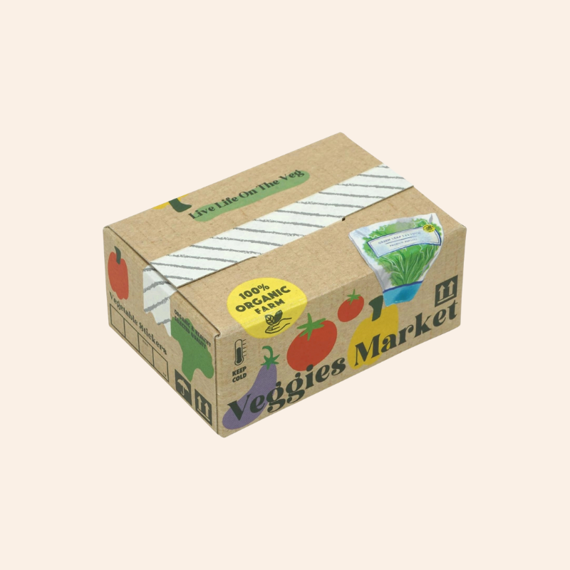 Hako Stickers - Veggie Market