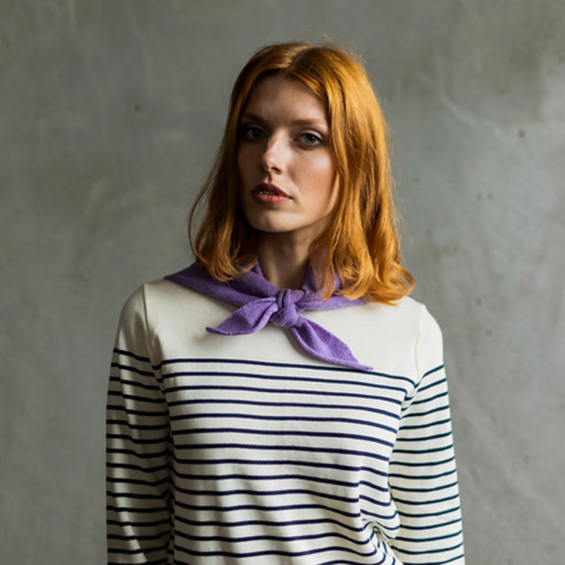 Triangle Neck Scarf - Heather