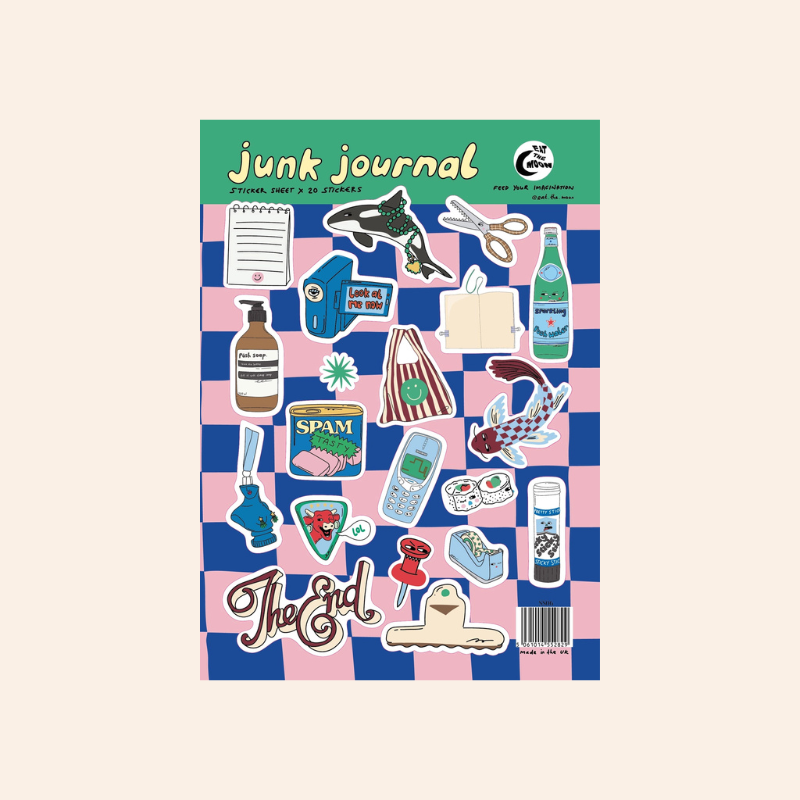 Sticker Sheet - Junk Journal