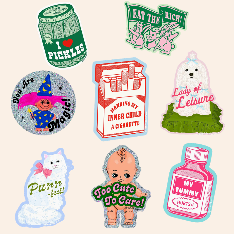 Lucky Goods Vinyl Stickers