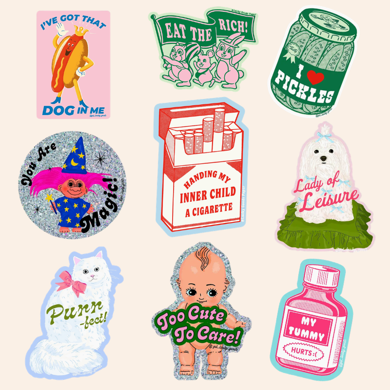Lucky Goods Vinyl Stickers