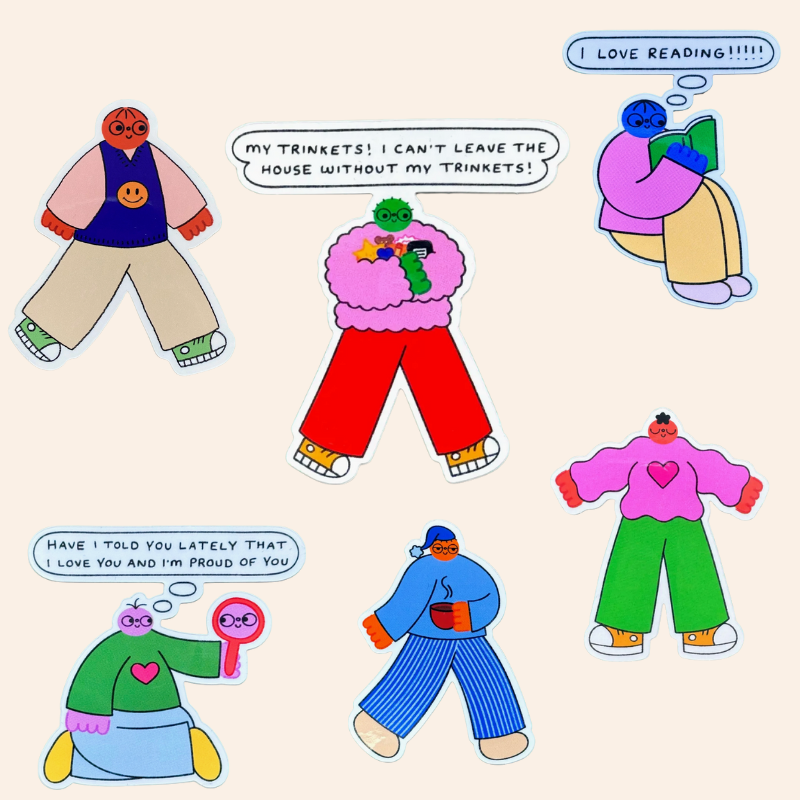 Orange Juice for Dinner - Stickers