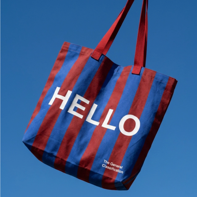 Oversized Tote Bag - Hello Goodbye
