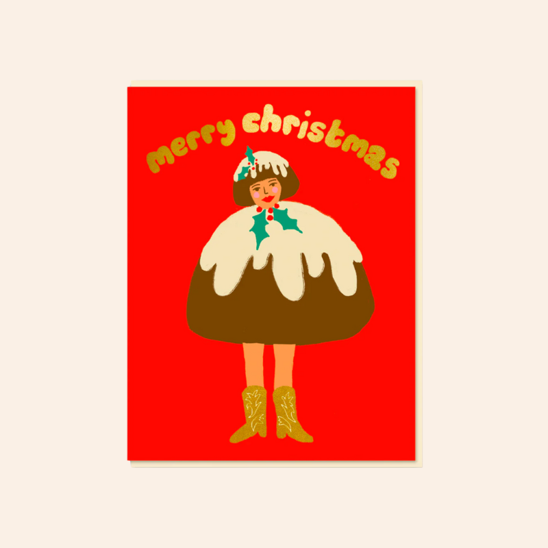 Pudding Boots Card